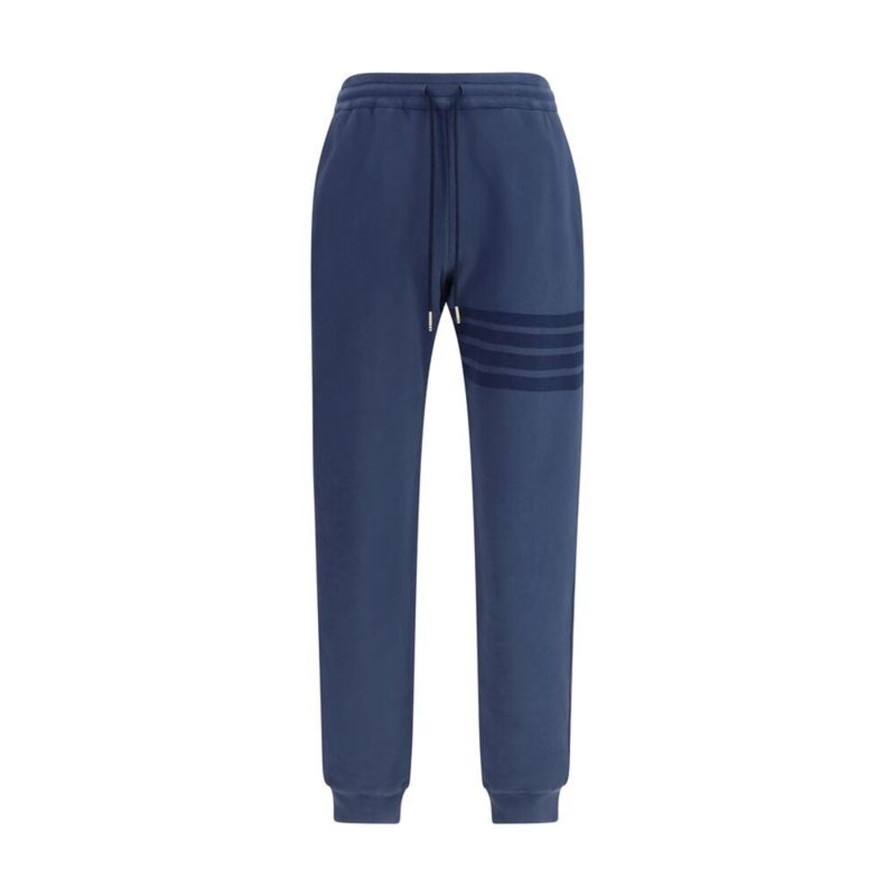 Thom Browne Blue Cotton Casual Men's Pants